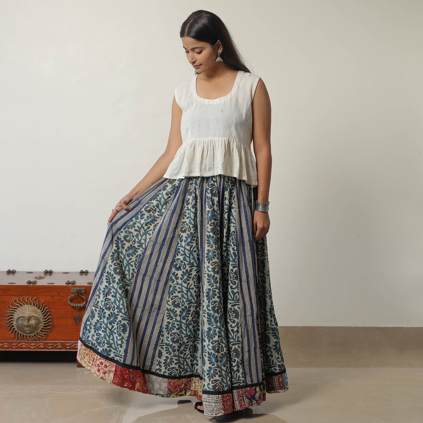 Bagru Skirt