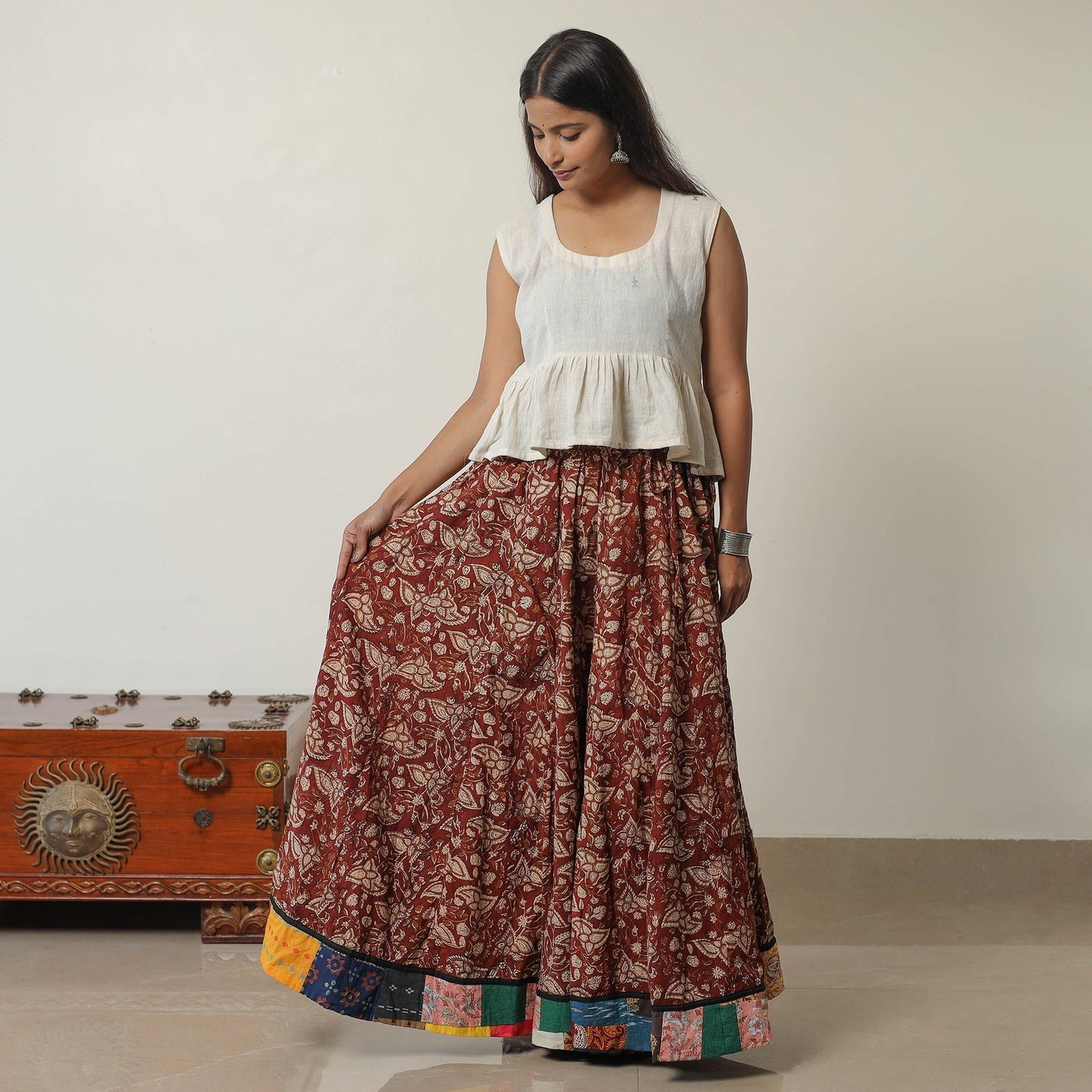 Bagru Skirt