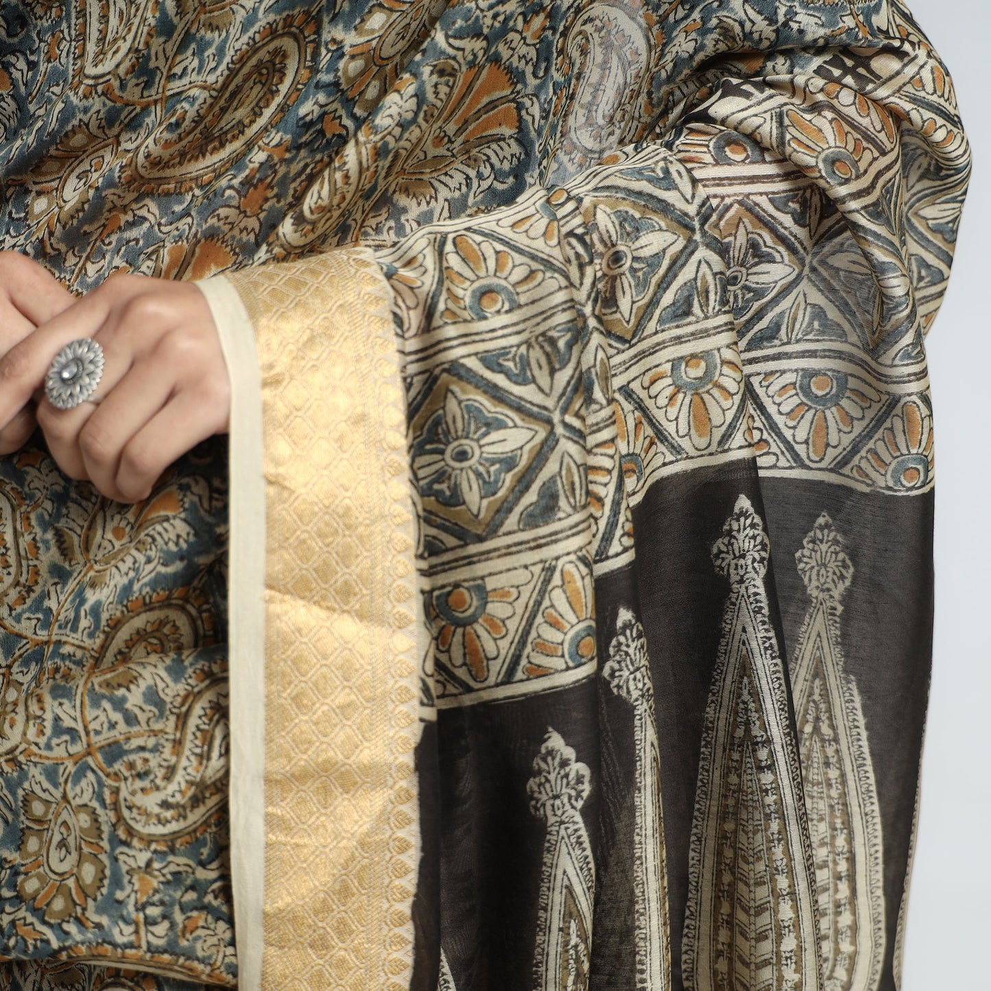 kalamkari Saree