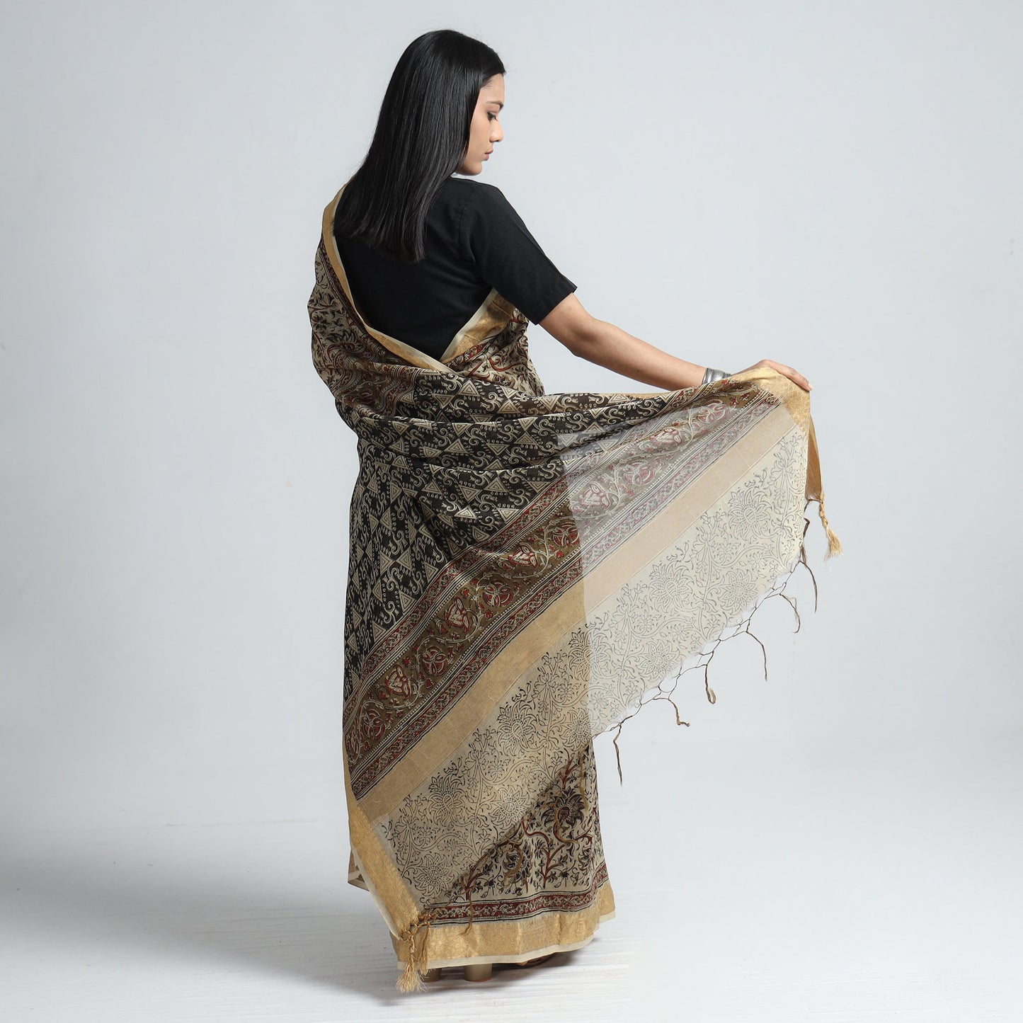 kalamkari Saree