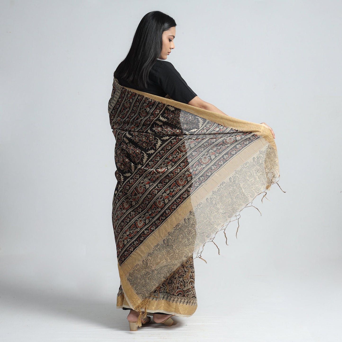 kalamkari Saree