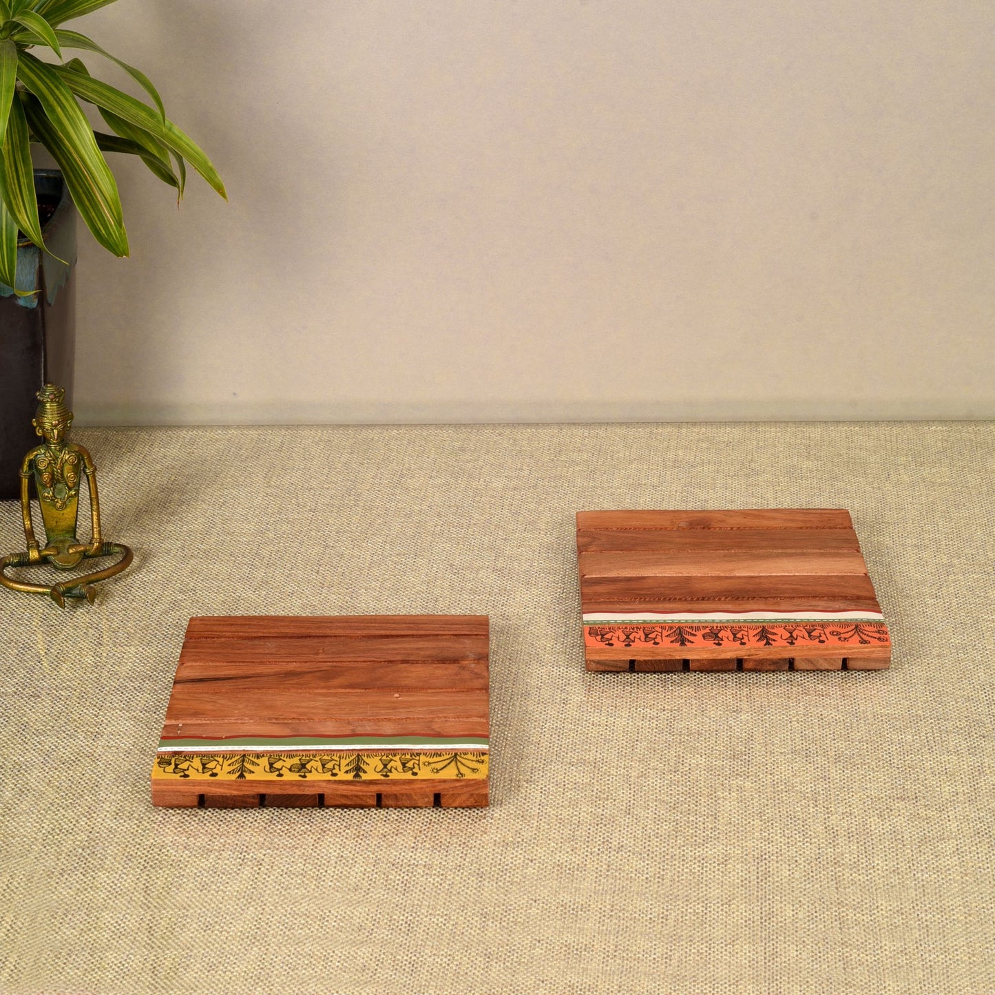 Wooden Trivets Set