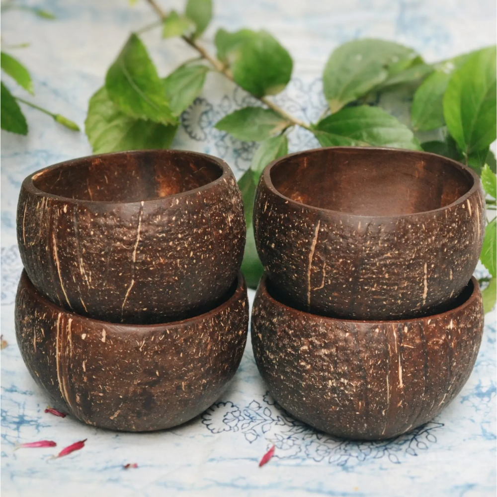 Handmade Coconut Bowl (Pack of 4)