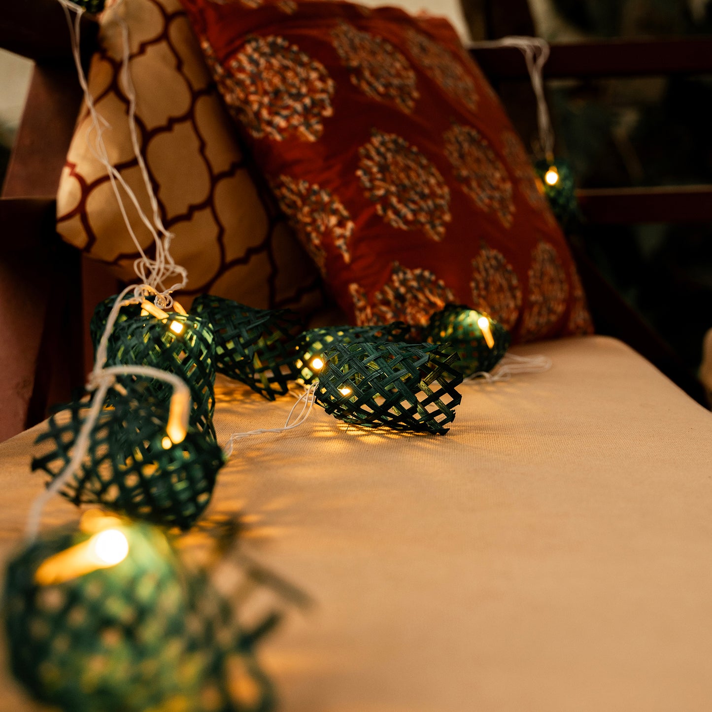 Handcrafted Vine Bamboo String Light (3M)