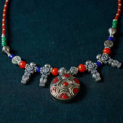  tibetan beadwork necklace