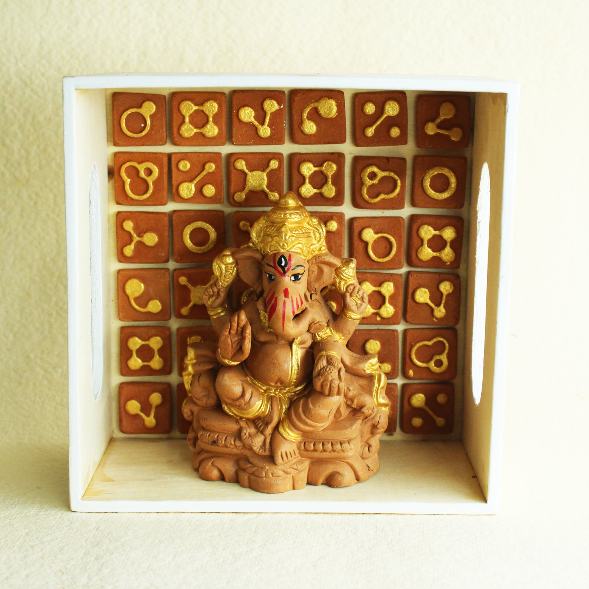 Terracotta Ganesha Idol 