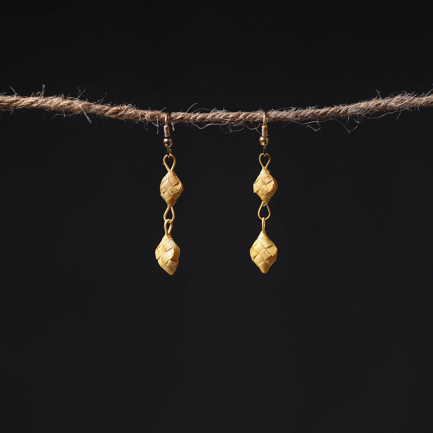 Handcrafted Bamboo Earrings