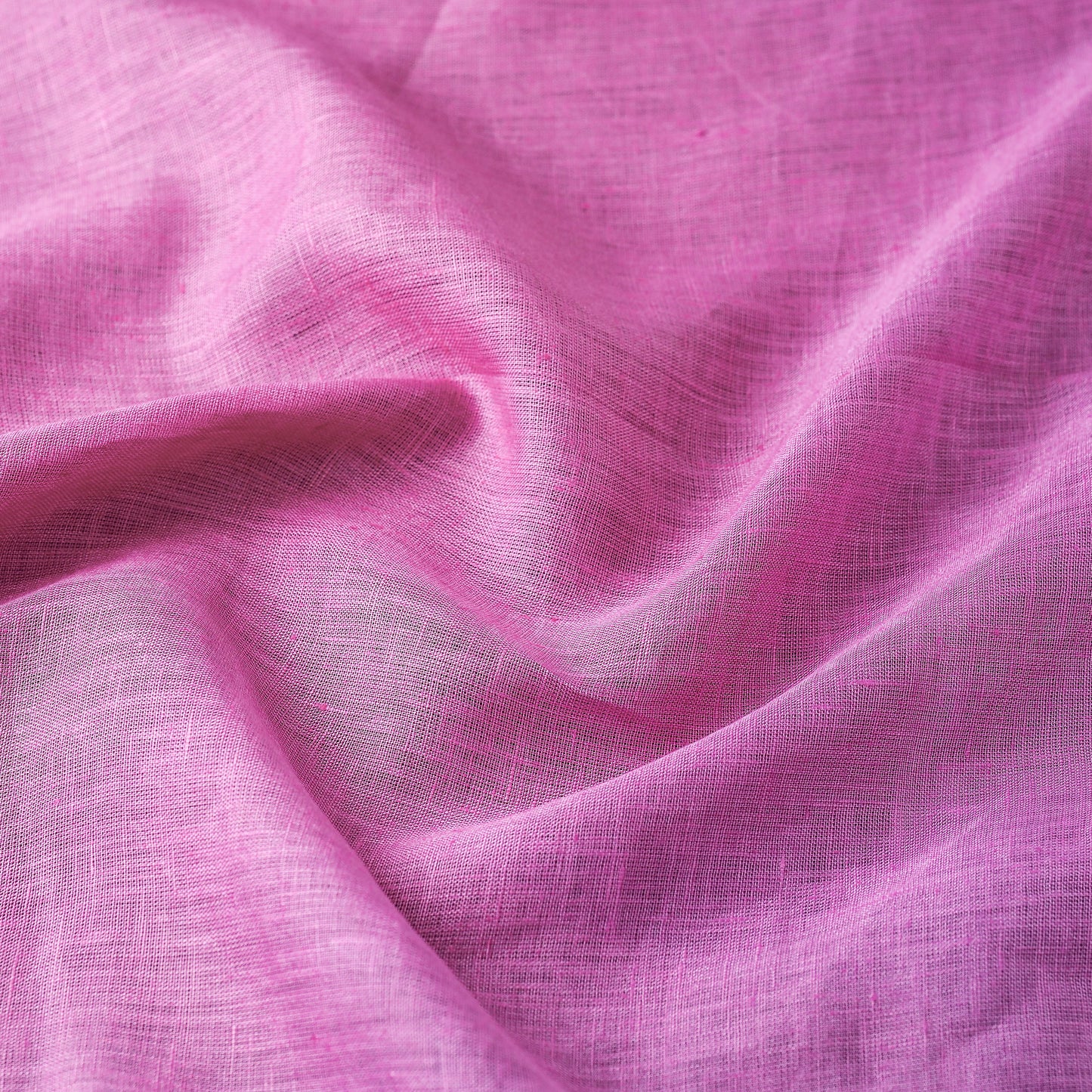 Purple - Bhagalpuri Handloom Pure Linen Fabric