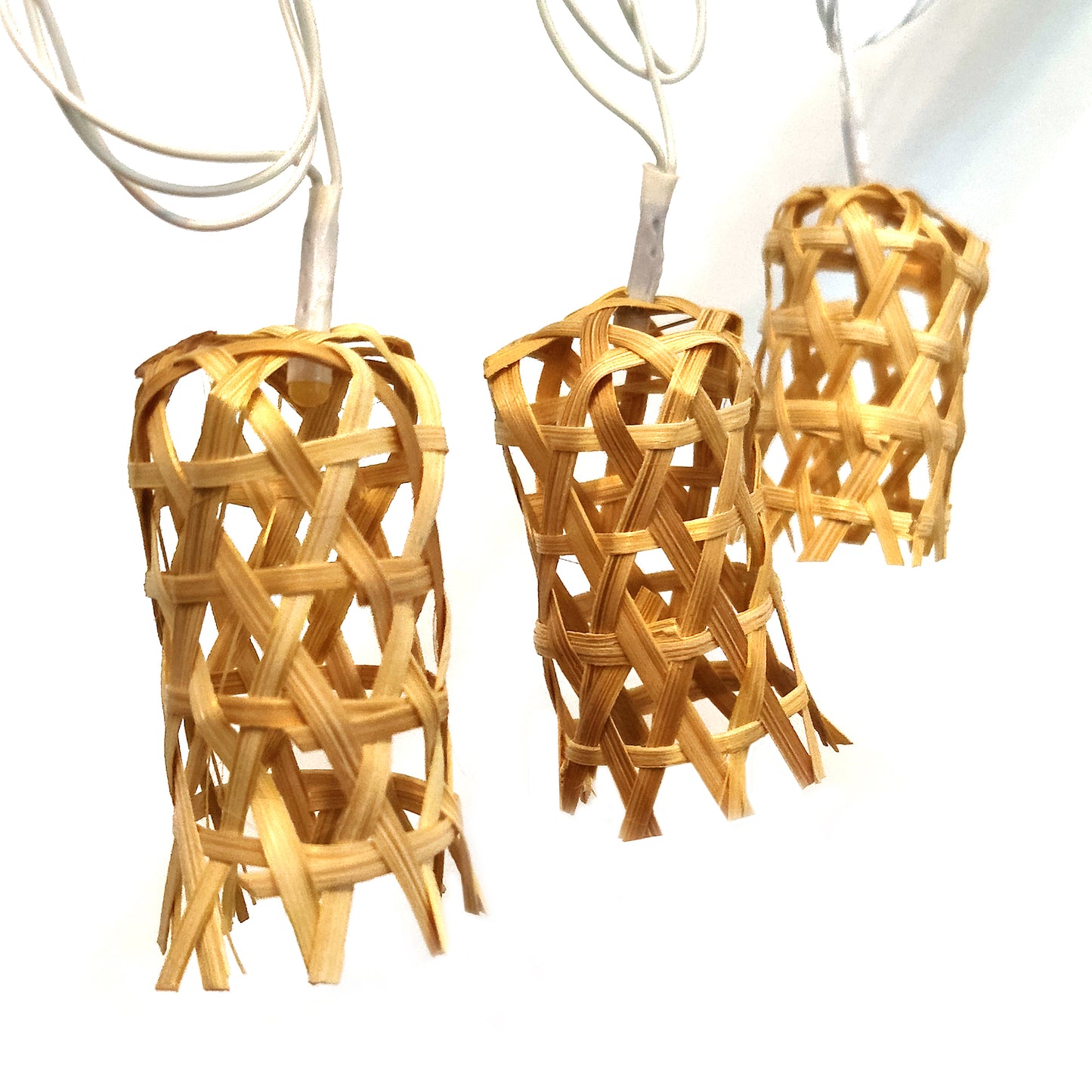 Handcrafted Bell Bamboo String Light (3M)