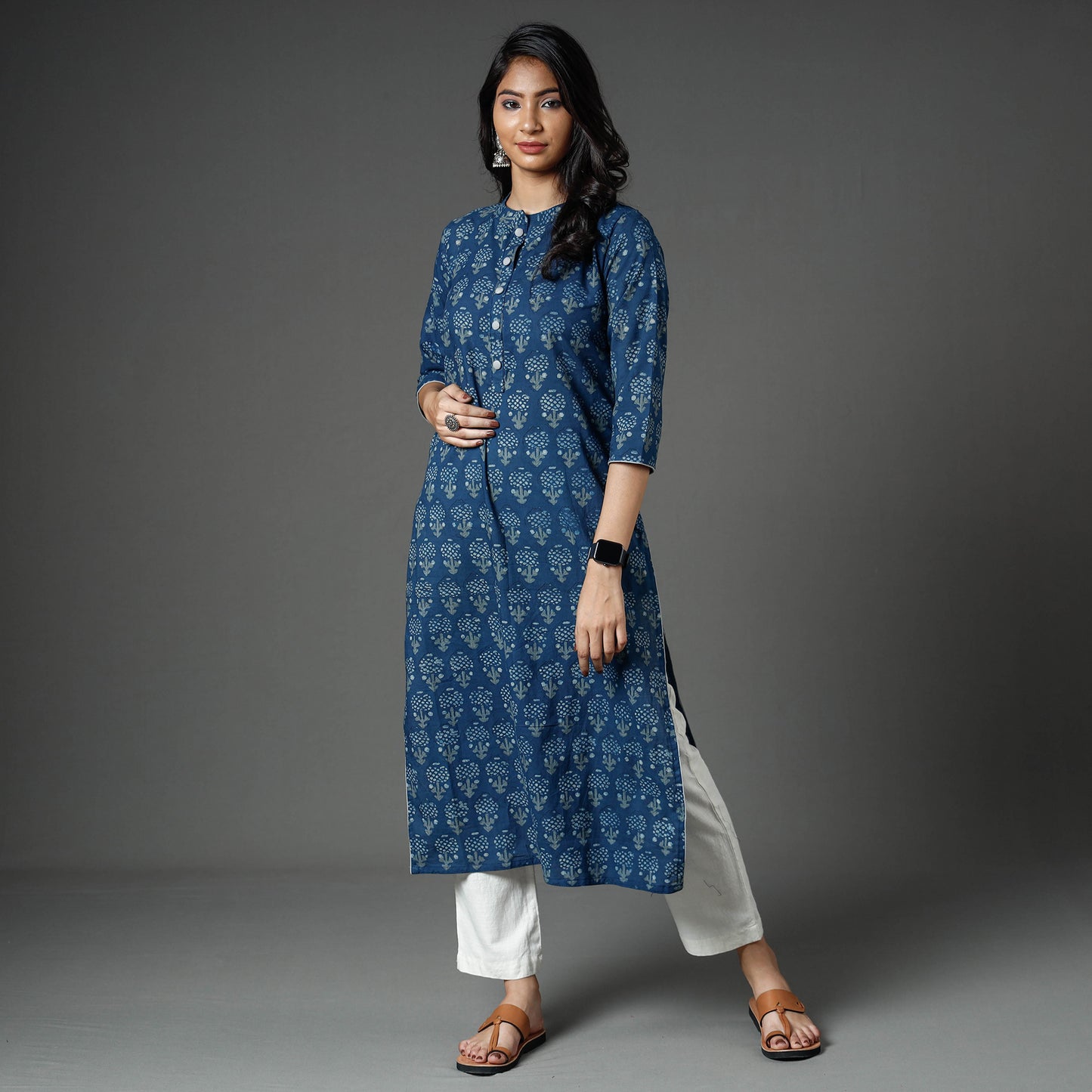 Akola Block Printed kurta