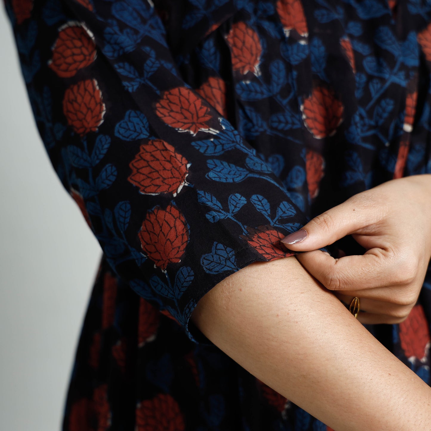 Bagru Printed Cotton Dress