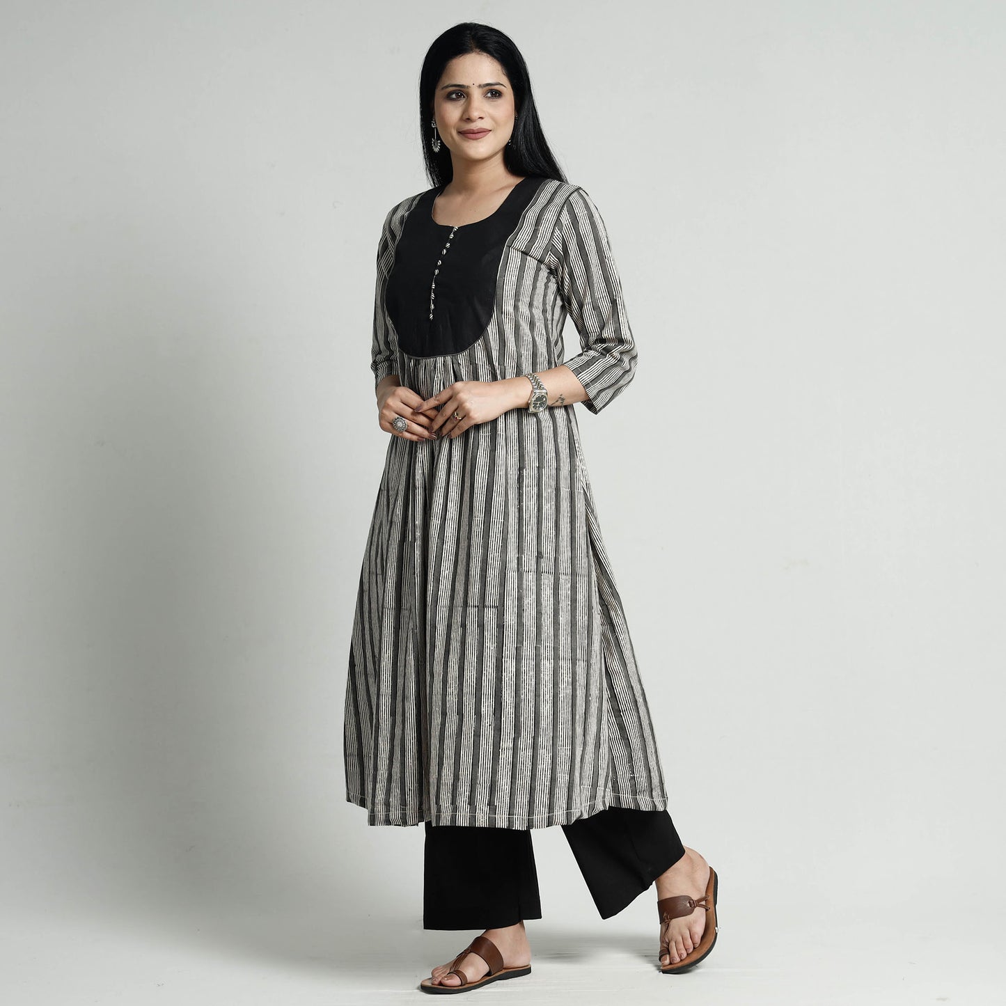 Bagru Kurta with Palazzo Set