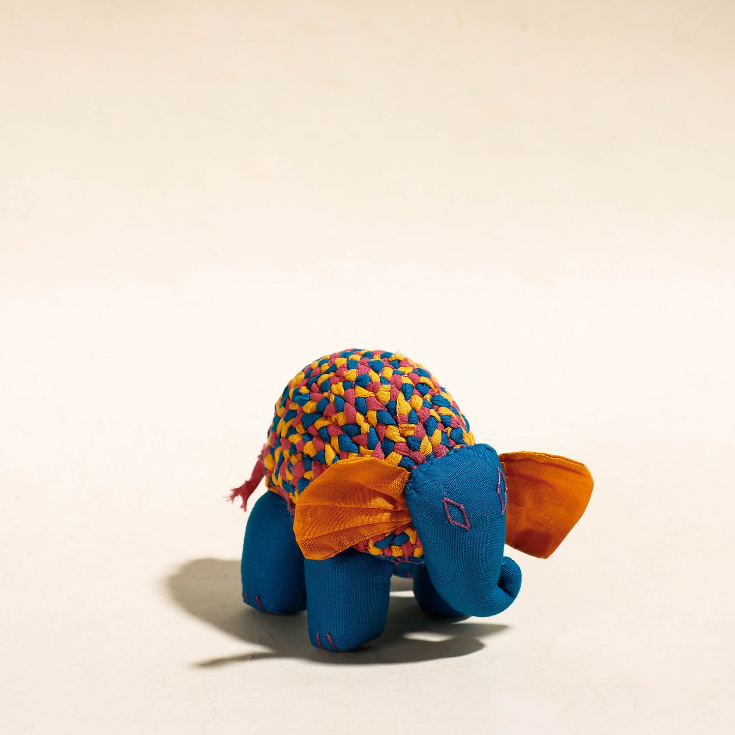 Elephant - Handmade Stuffed Toy by Dastkar Ranthambhore