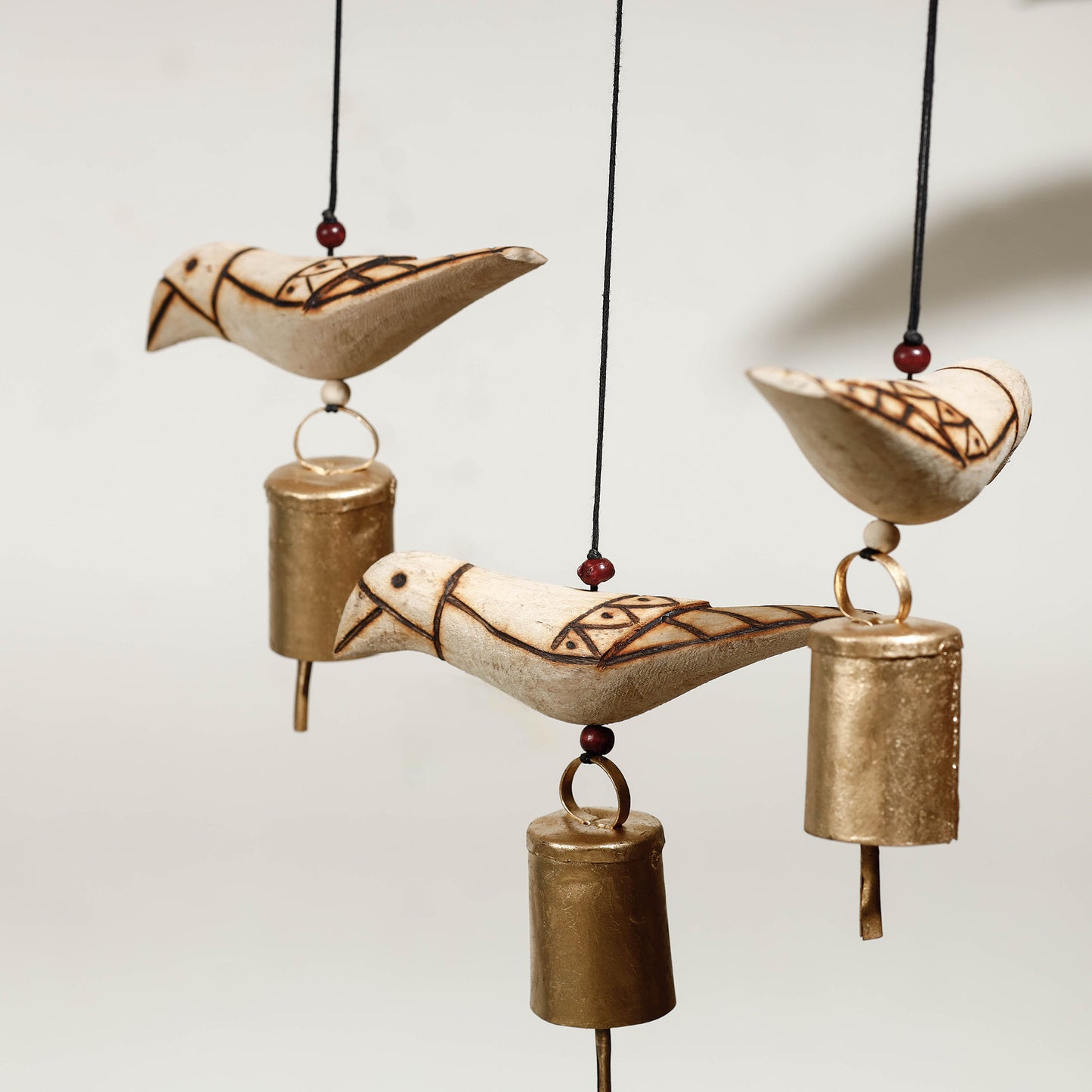 handcrafted bird hanging