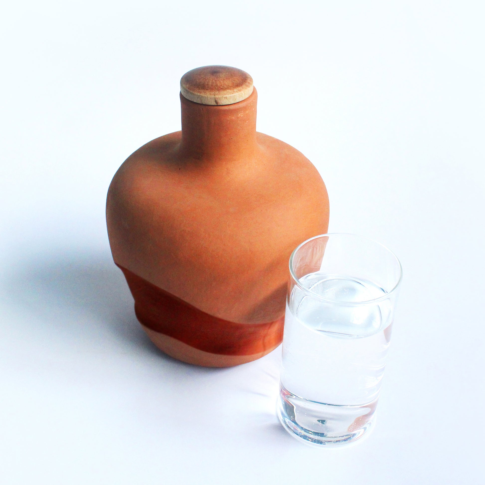 terracotta bottle