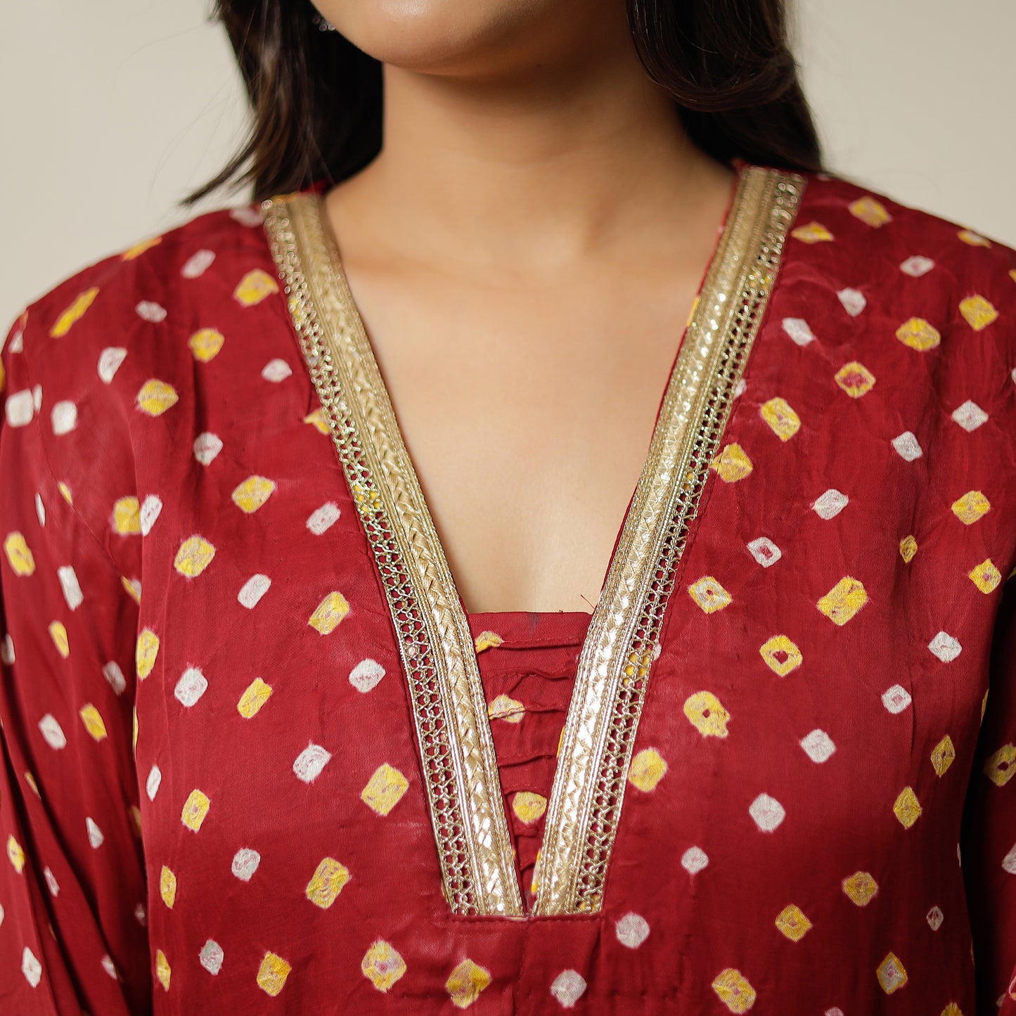 Bandhani Kurta