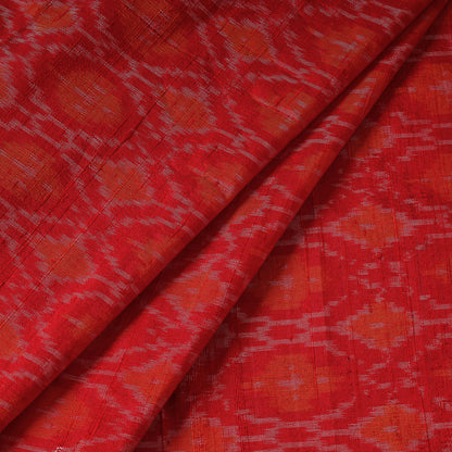 Ikat Handloom Raw Silk Fabrics
