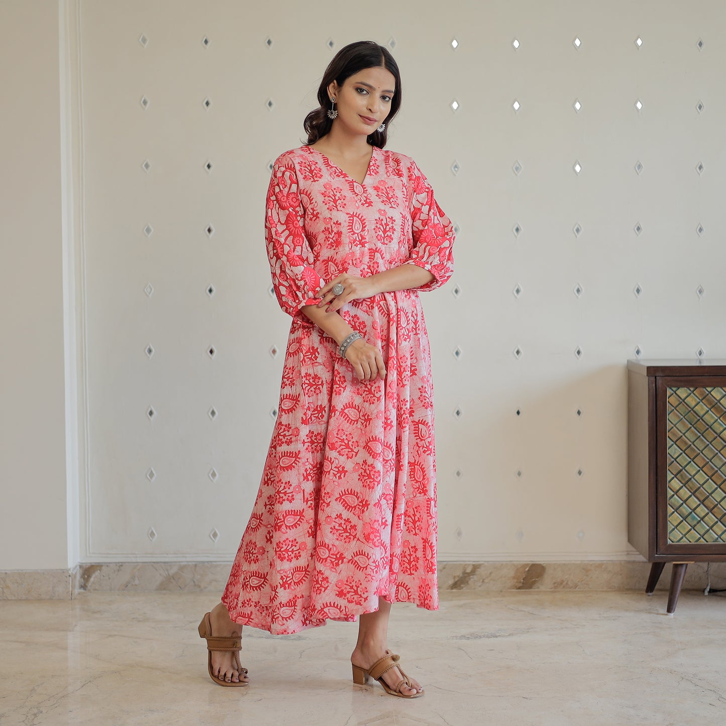 Batik Print Dress