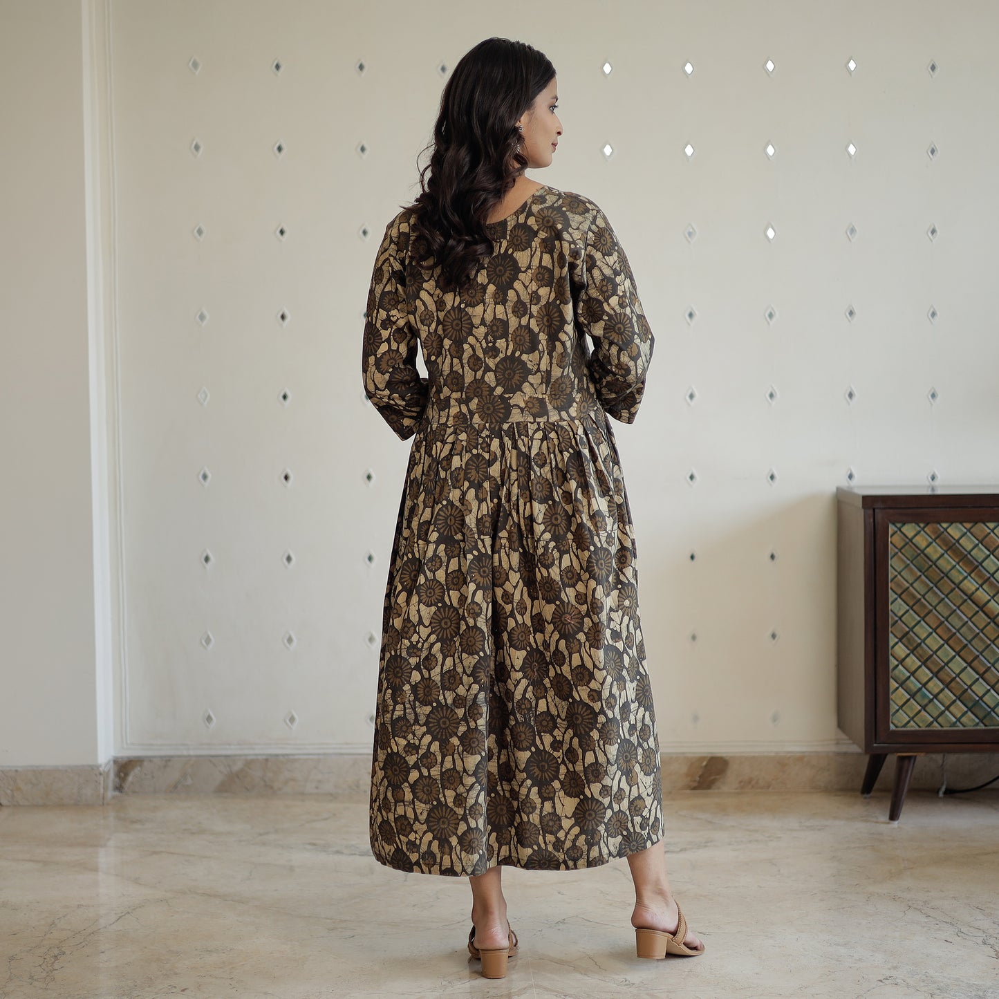 Batik Print Dress