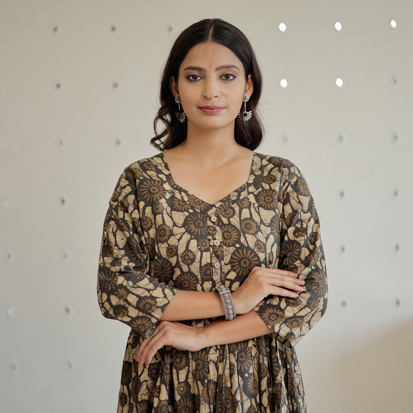 Batik Print Dress
