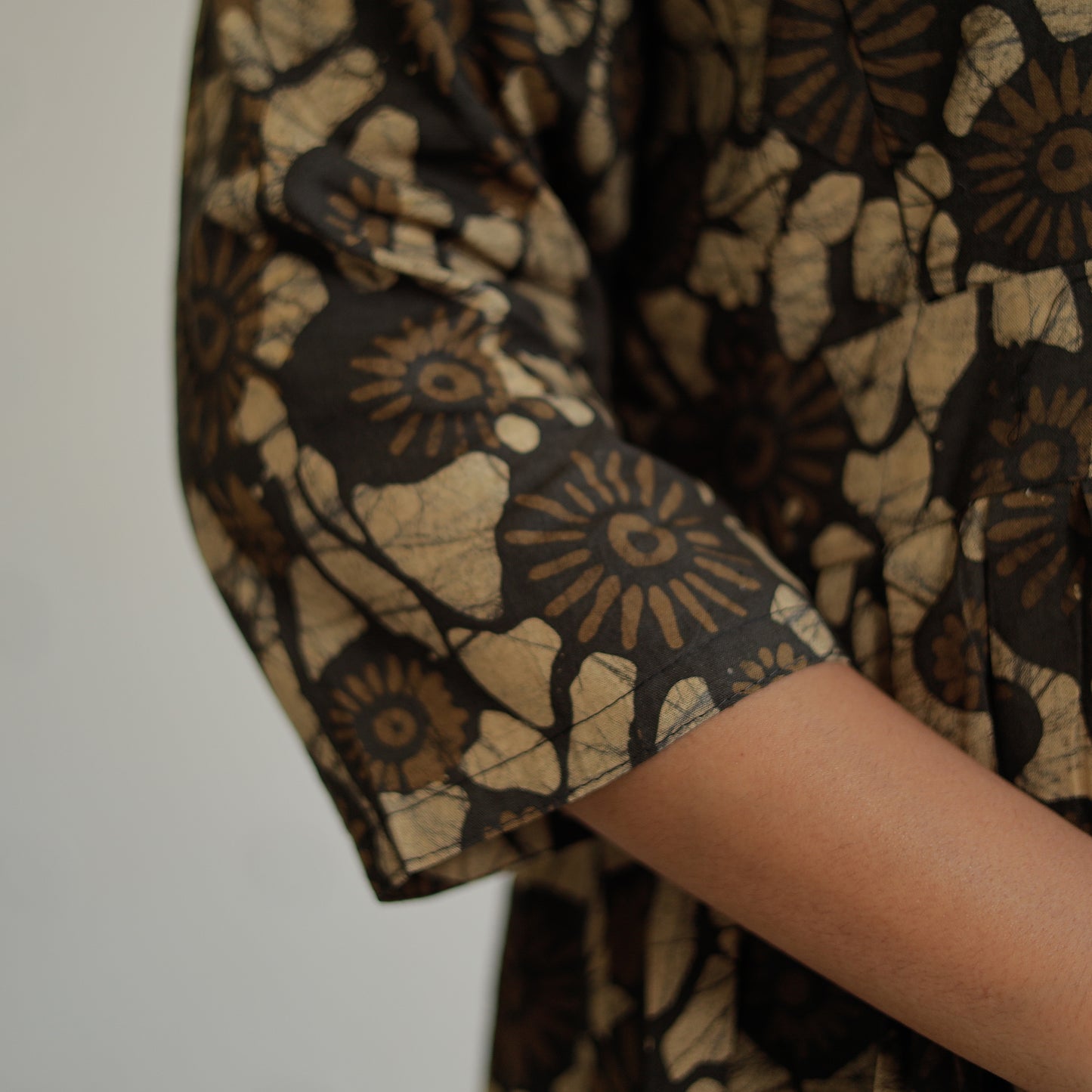 Batik Print Dress