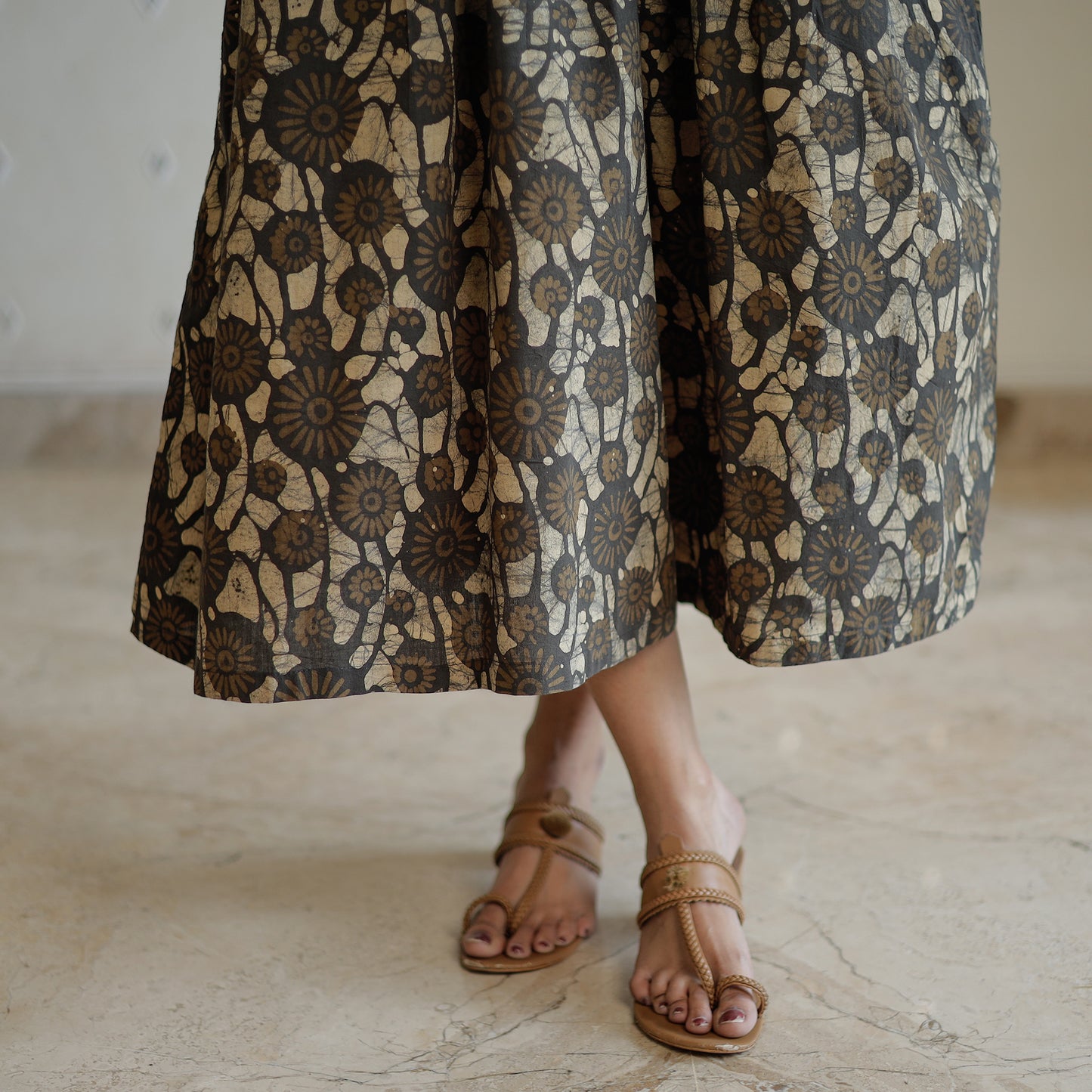 Batik Print Dress