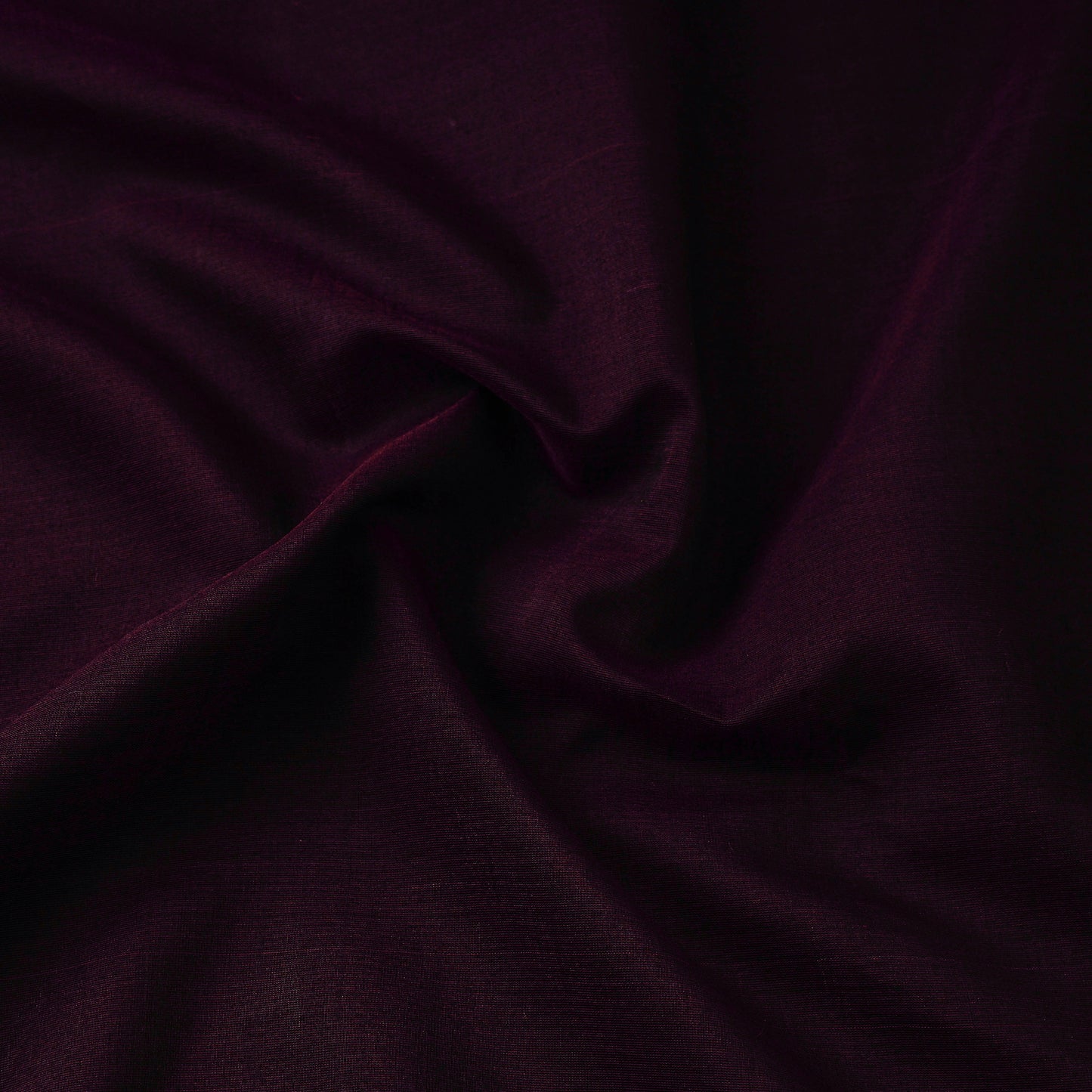Maroon - Maheshwari Silk Cotton Handloom Fabric