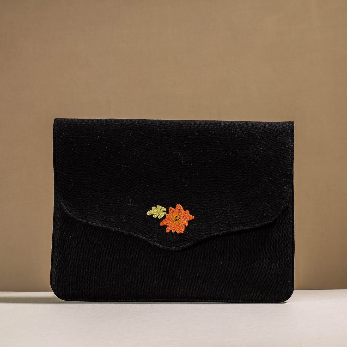 Aari Hand Embroidery Cotton Duck IPad Sleeve