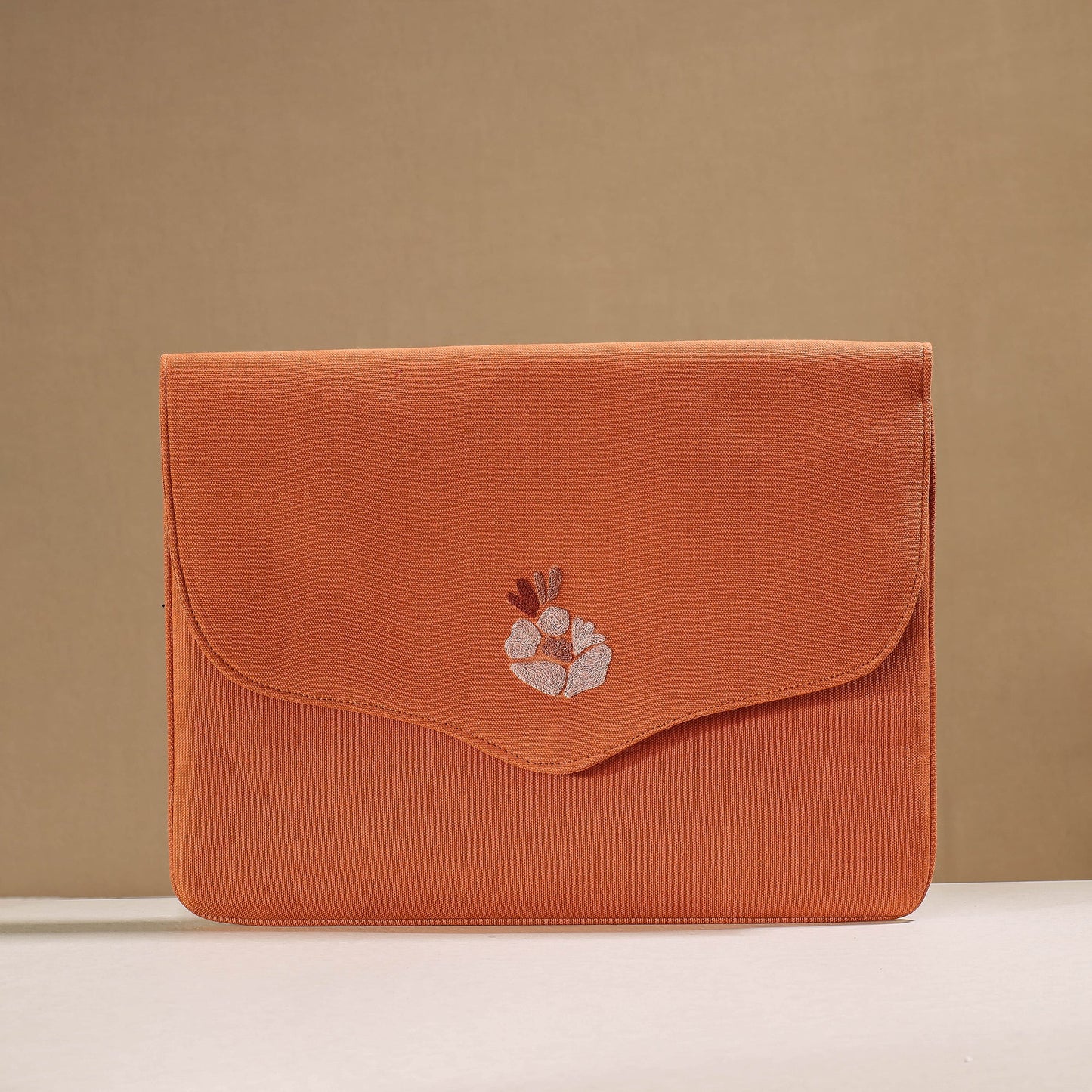 Aari Hand Embroidery Cotton Duck IPad Sleeve