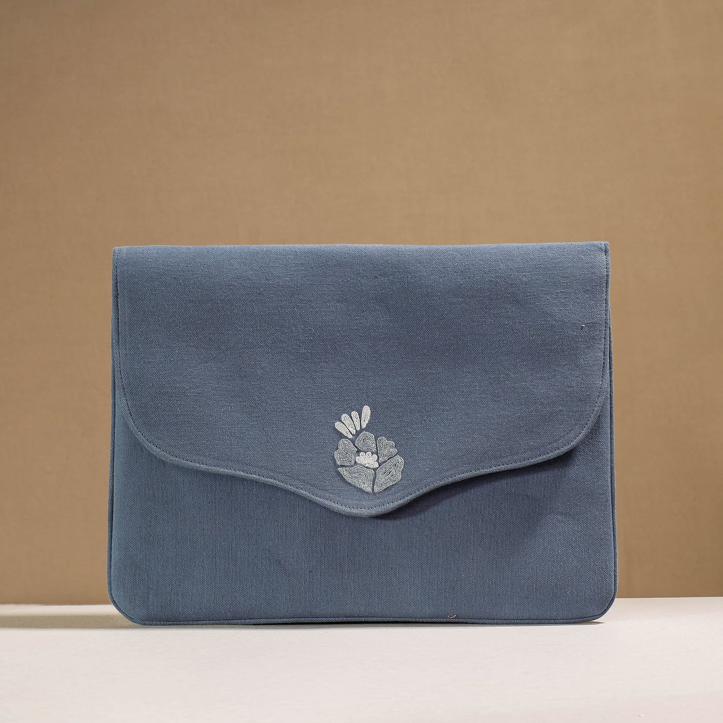 Aari Hand Embroidery Cotton Duck IPad Sleeve