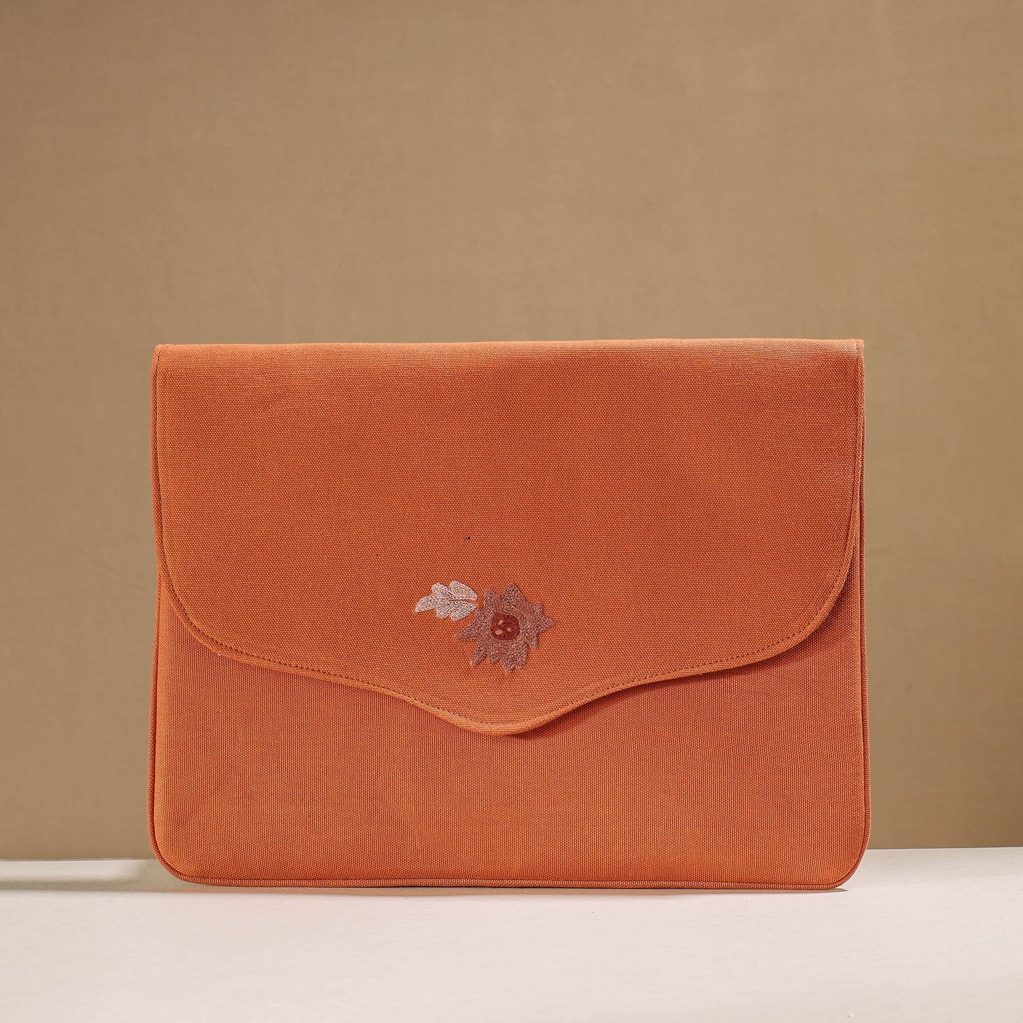 Aari Hand Embroidery Cotton Duck IPad Sleeve