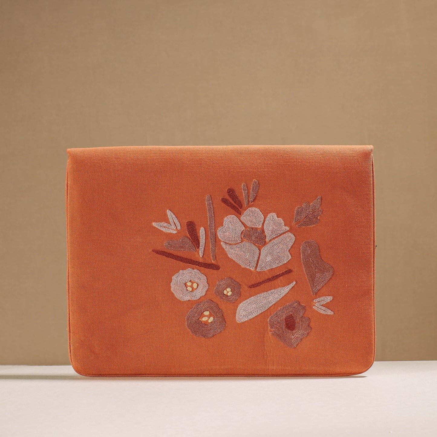 Aari Hand Embroidery Cotton Duck IPad Sleeve