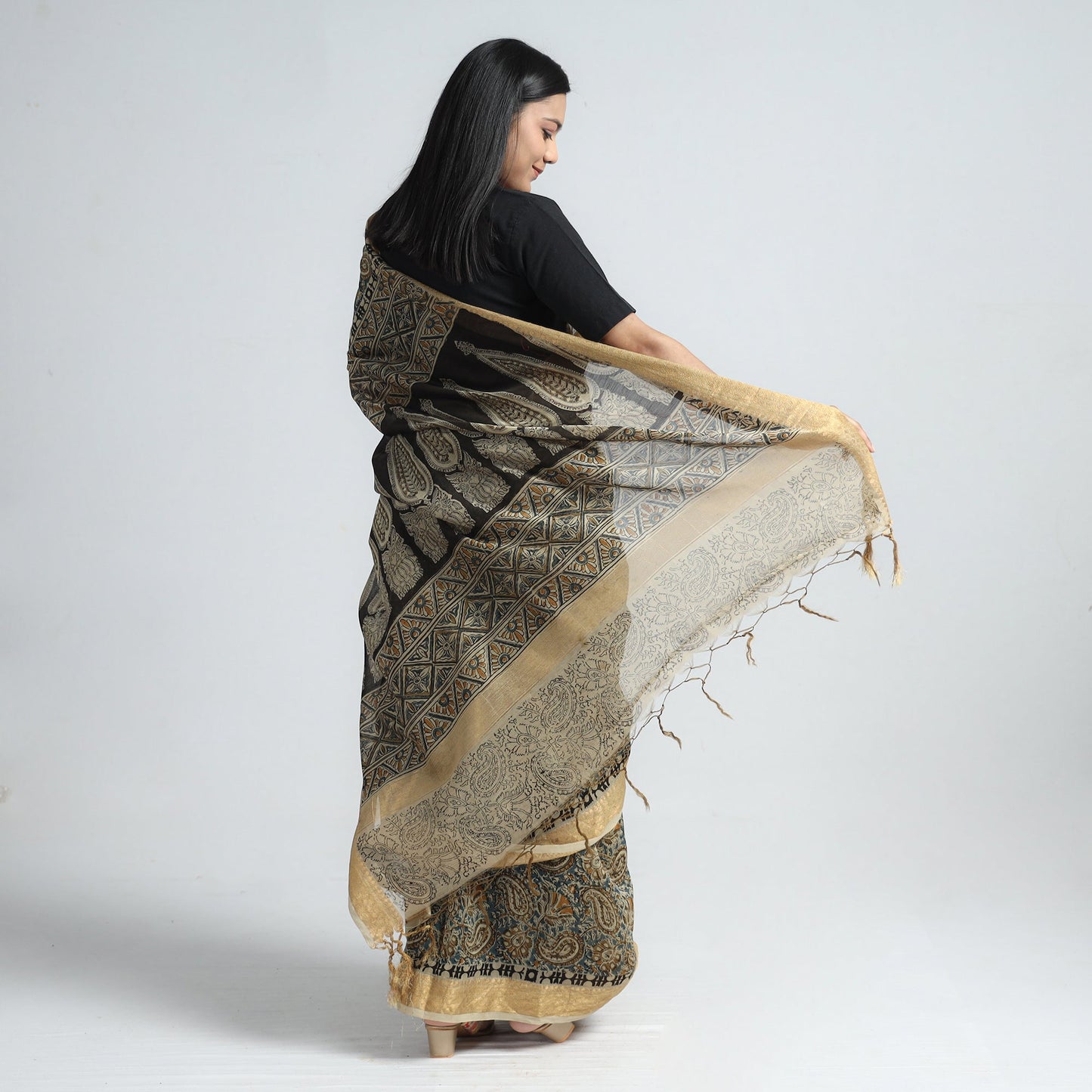 kalamkari Saree