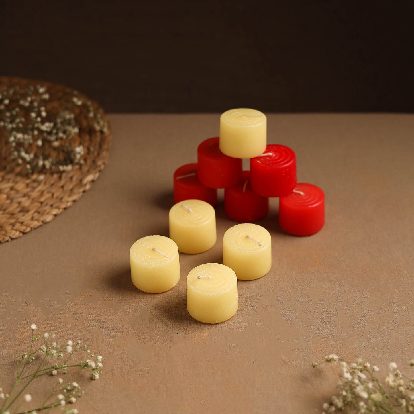 Aromatic Pillar Candles (Set of 10)