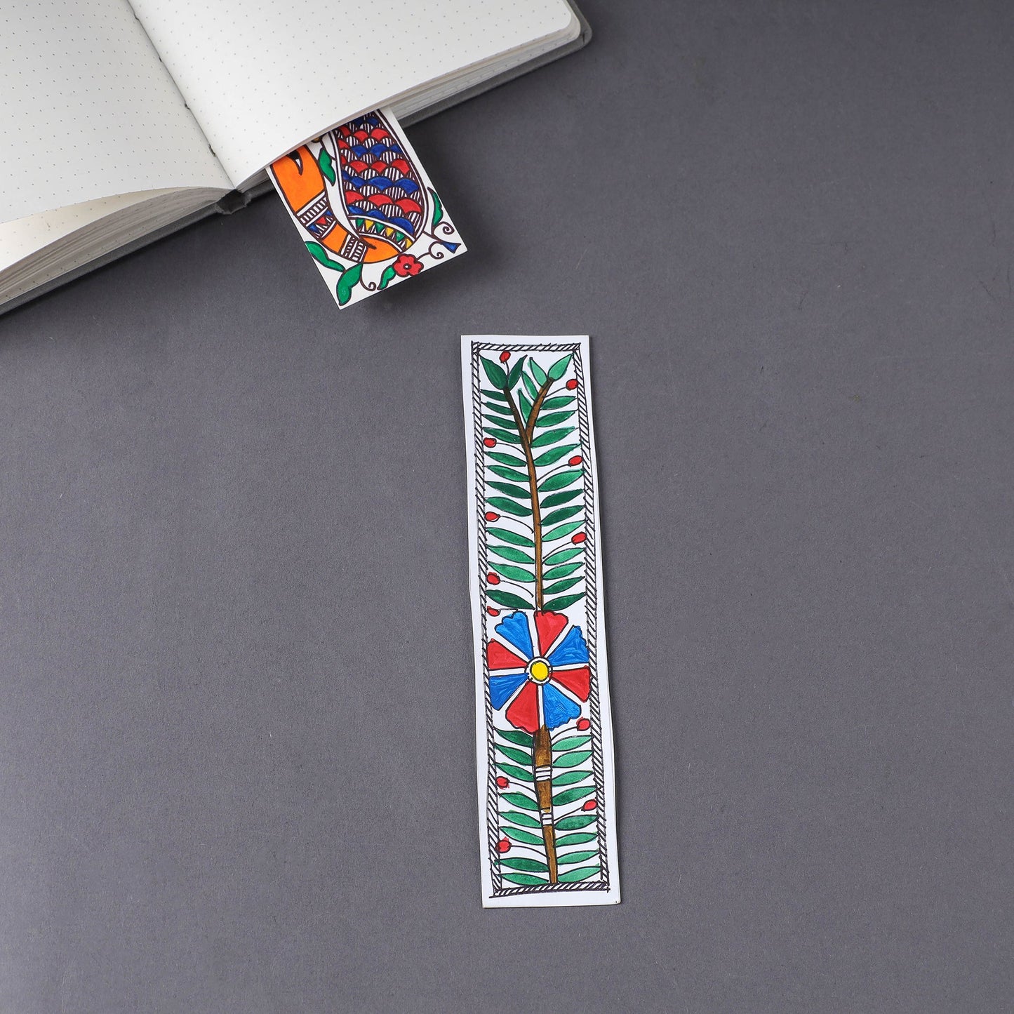 handpainted bookmark