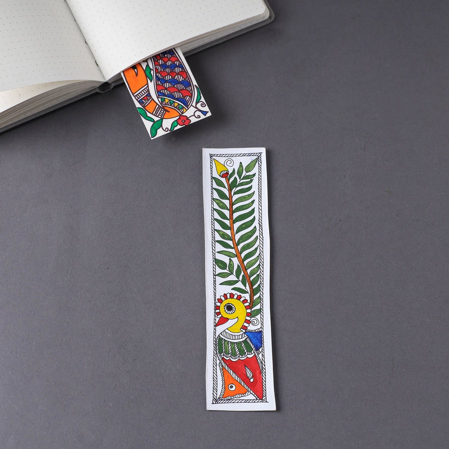 handpainted bookmark