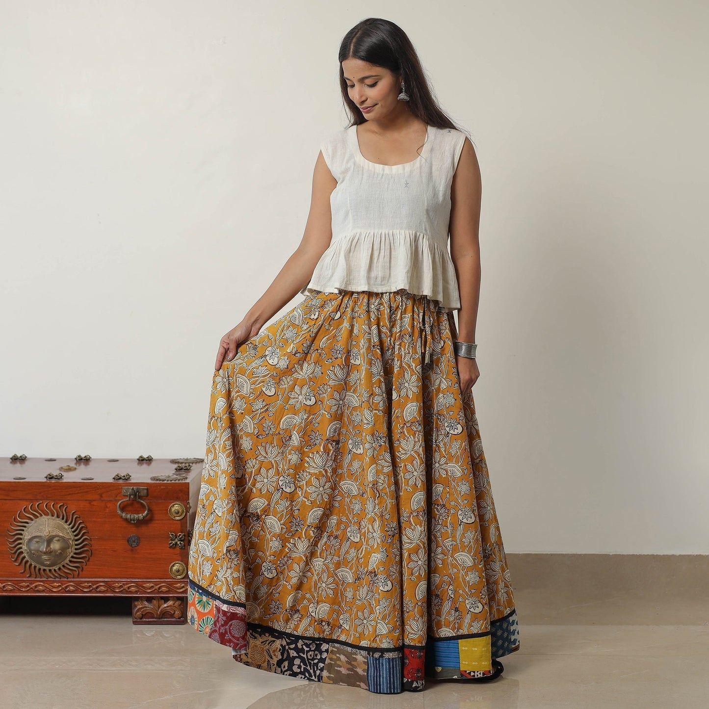 Bagru Skirt