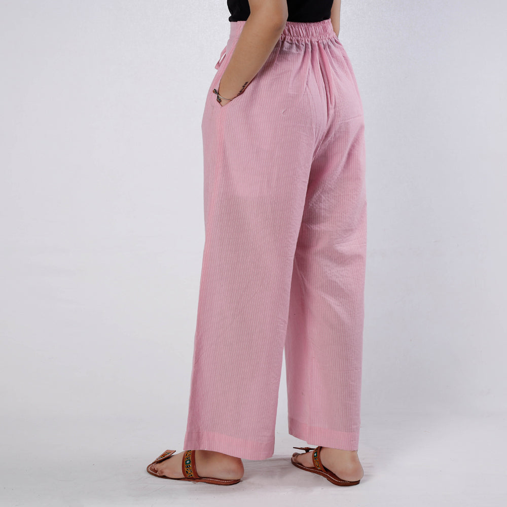 Running Stitch Cotton Palazzo by iTokri Casuals