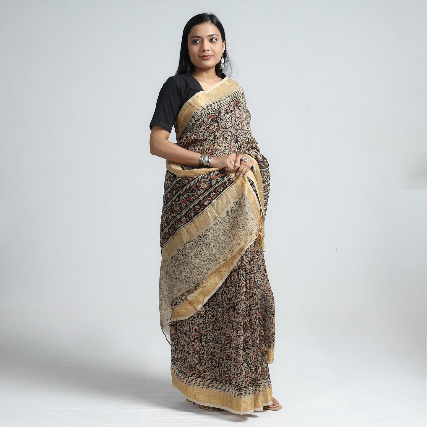 kalamkari Saree