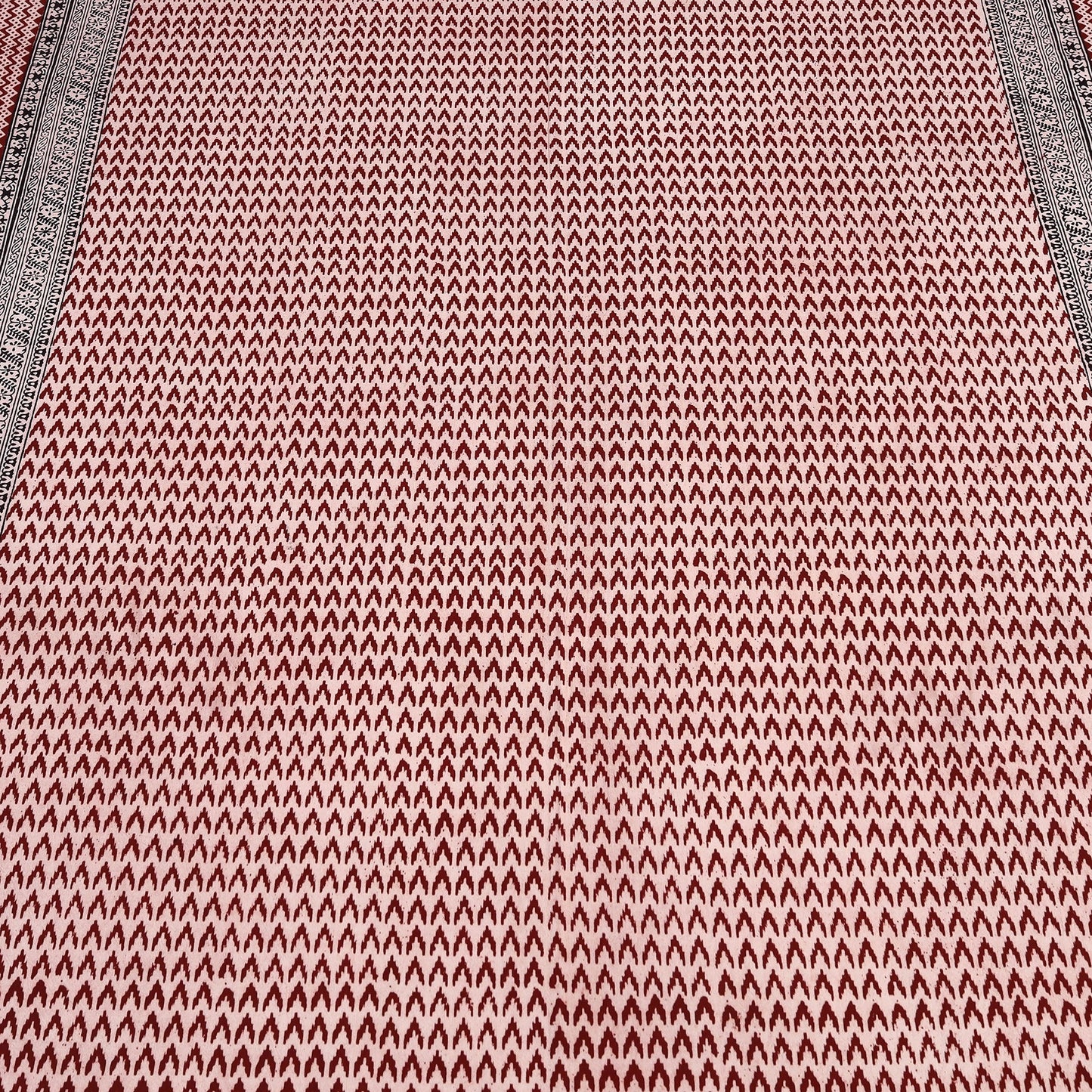 Bagh Block Printed Cotton Bedcover