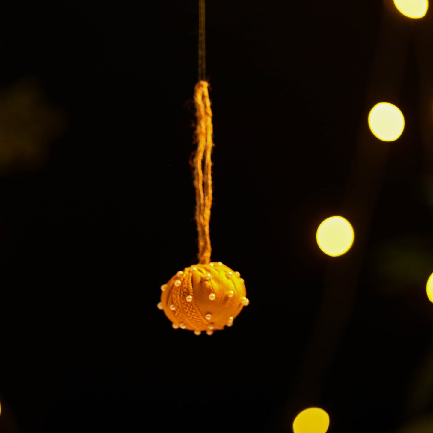 Buy Ball - Upcycled Beadwork X-Mas Decor Hanging