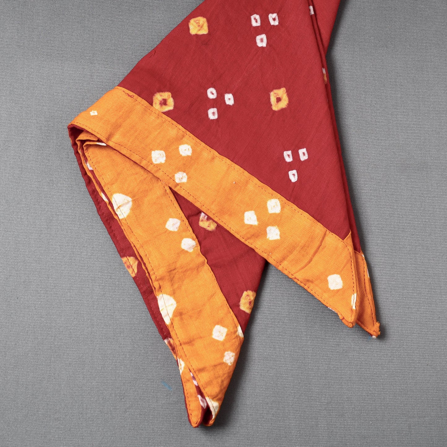 Bandhani Tie-Dye Cotton Bandana
