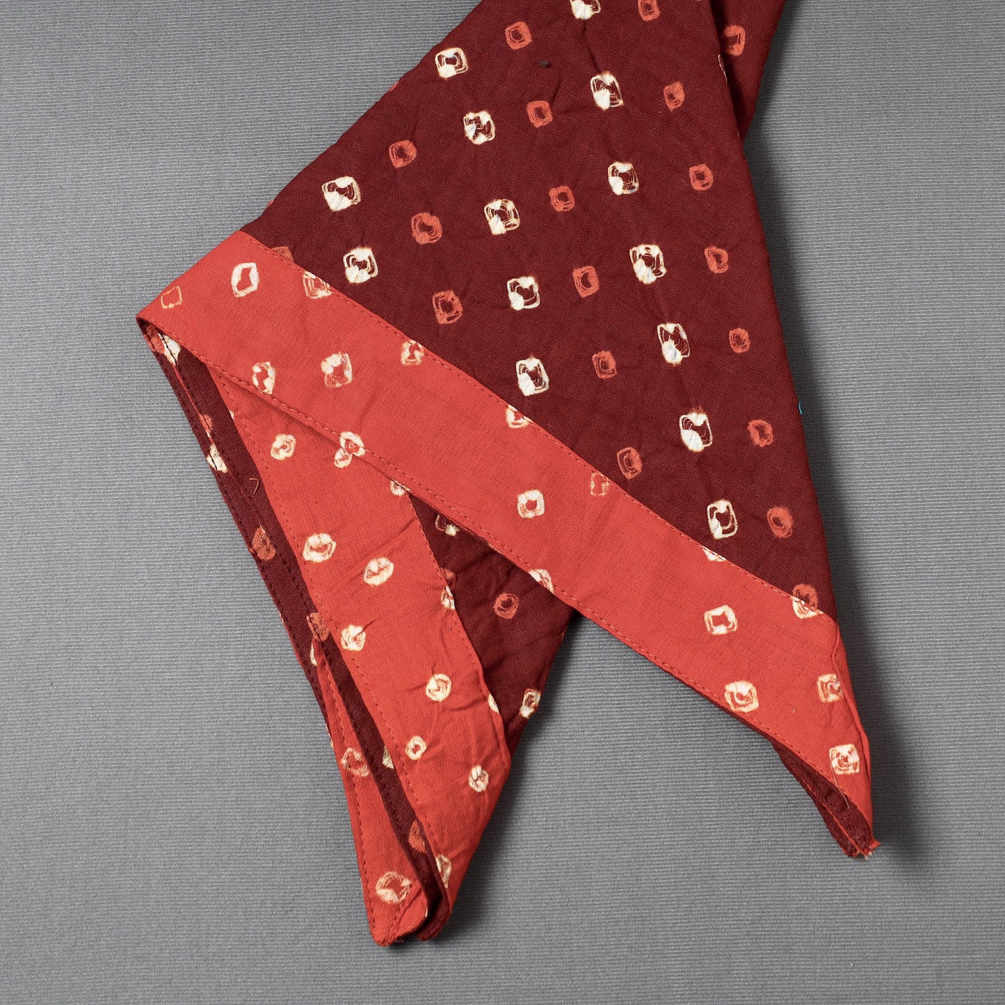 Bandhani Tie-Dye Cotton Bandana