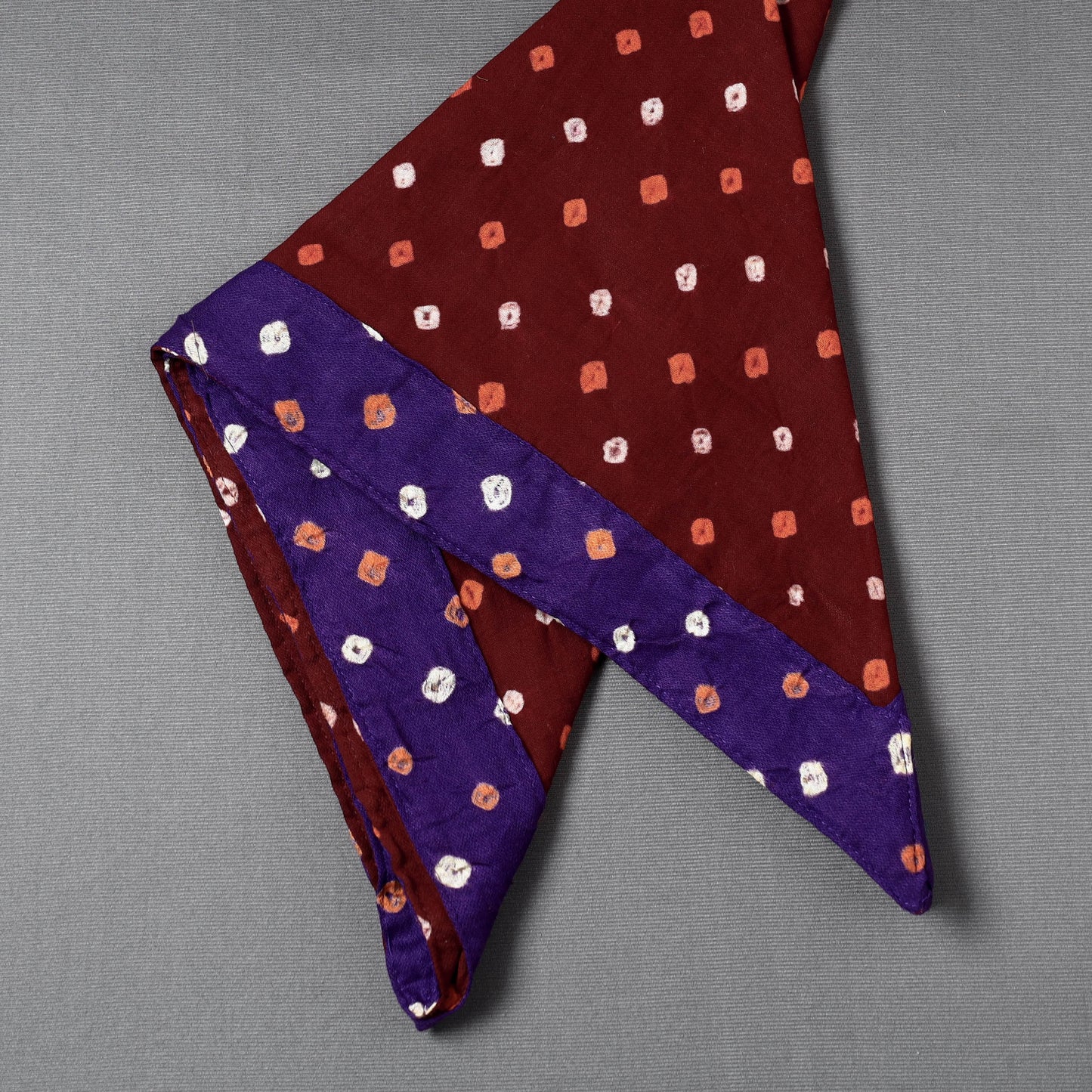 Bandhani Tie-Dye Cotton Bandana