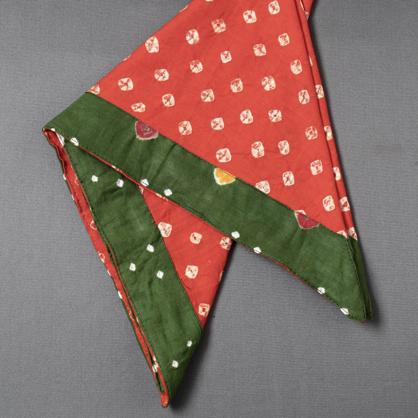 Bandhani Tie-Dye Cotton Bandana