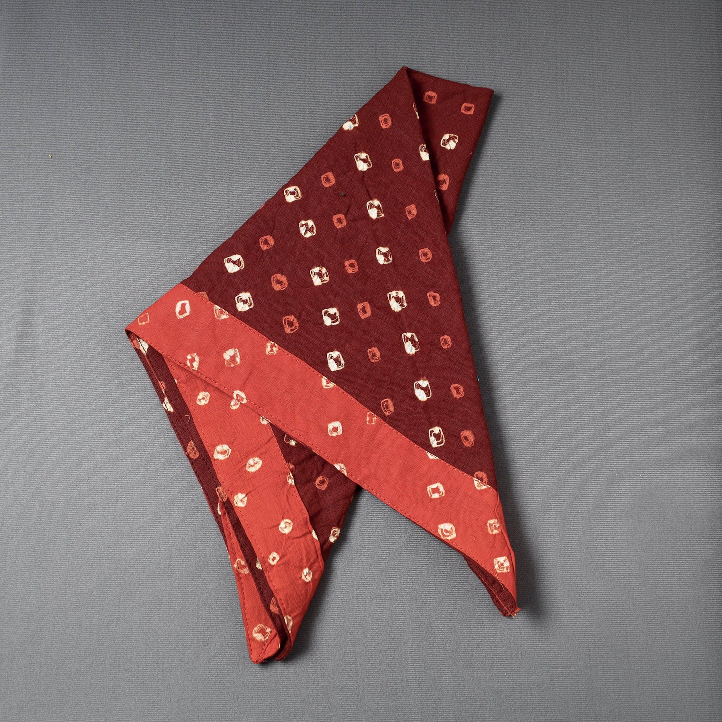 Bandhani Tie-Dye Cotton Bandana