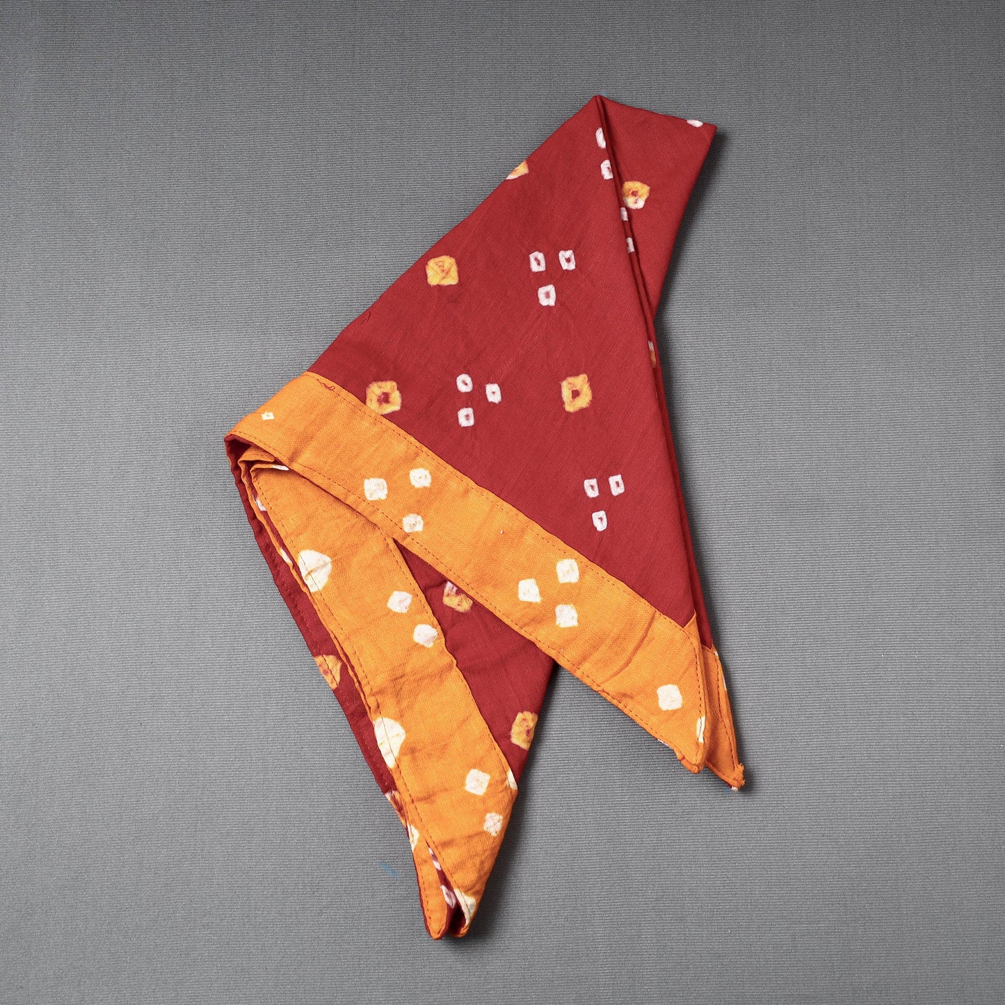 Bandhani Tie-Dye Cotton Bandana