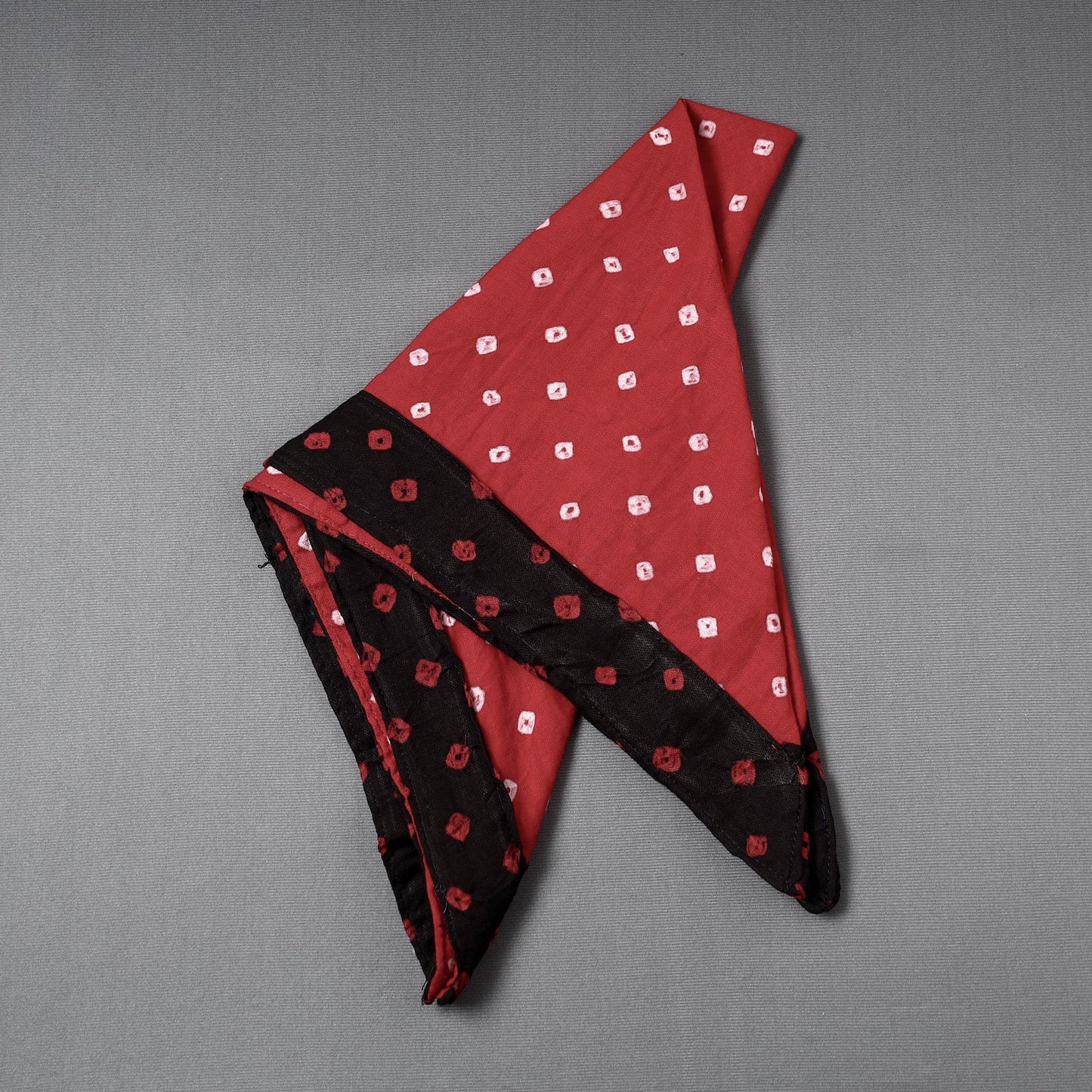 Bandhani Tie-Dye Cotton Bandana