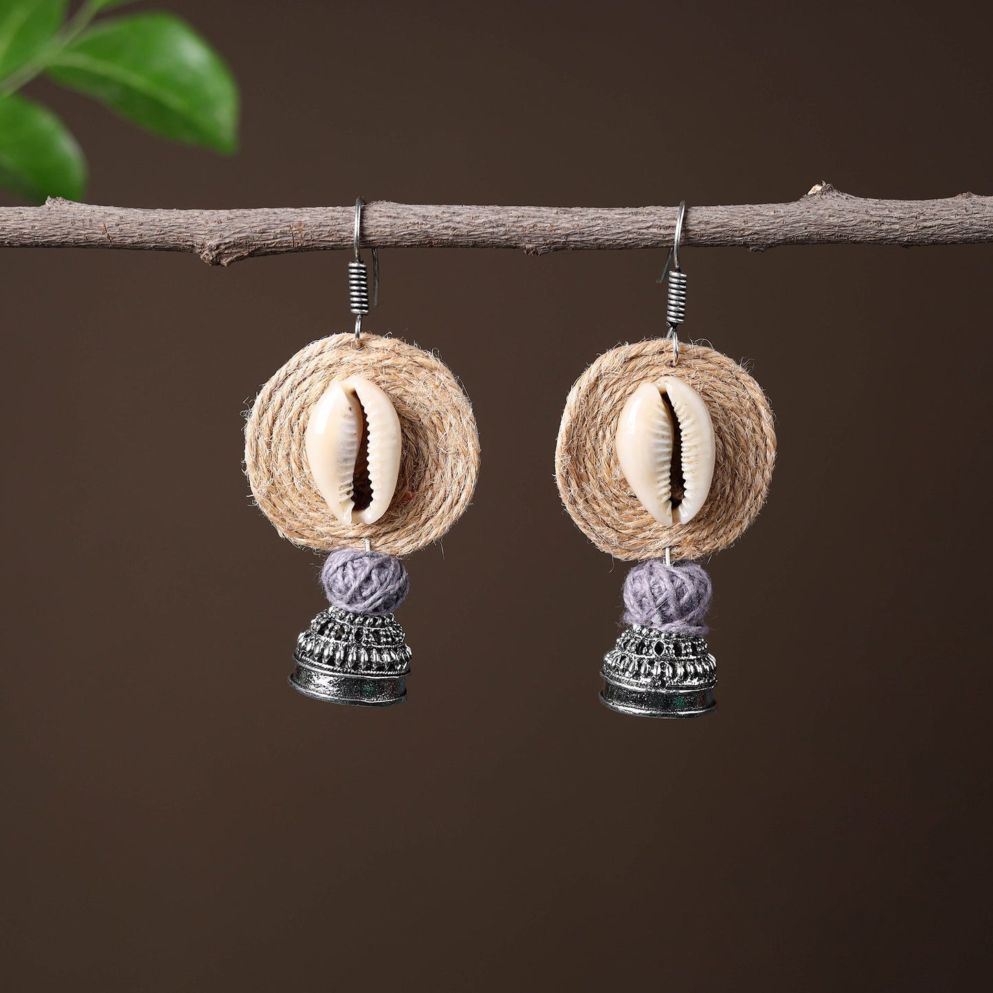 Jute Jhumki Earrings