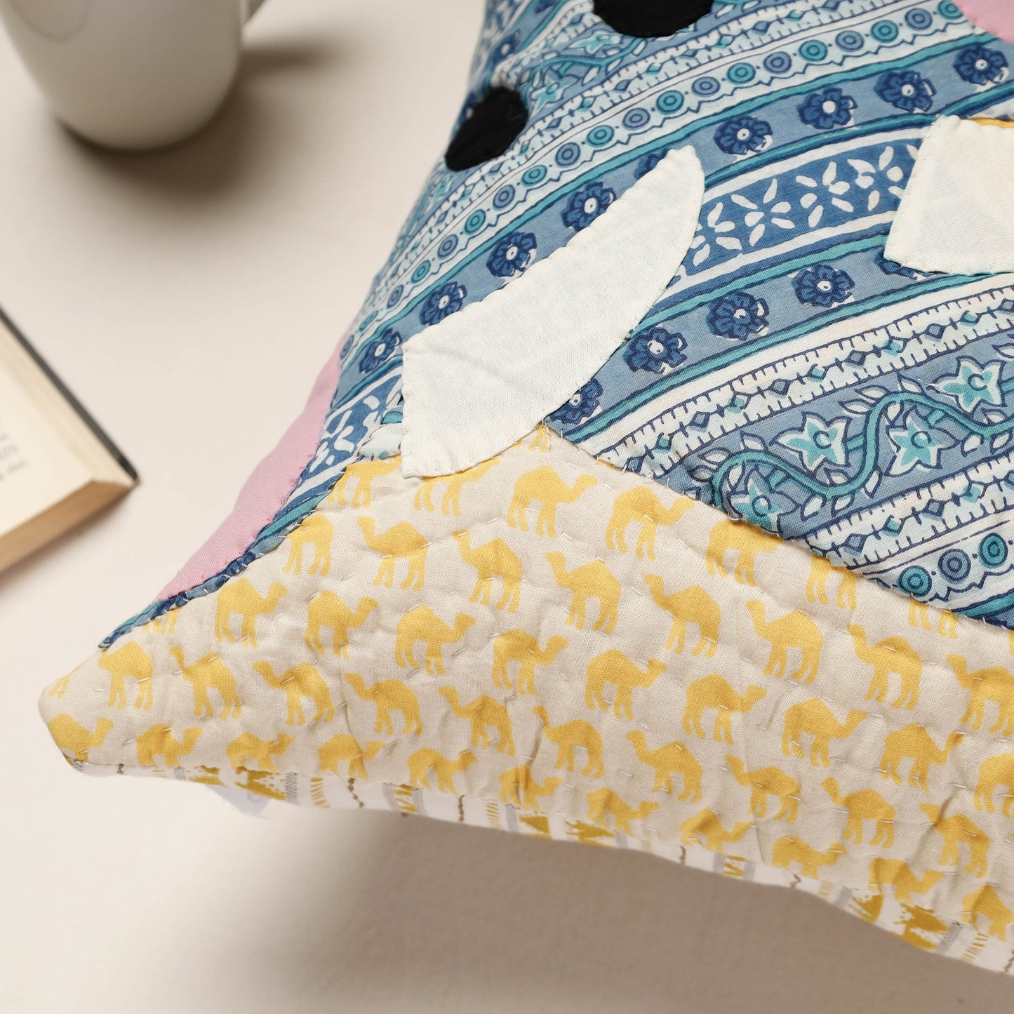 Applique Cushion Cover